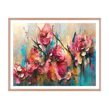 Beauty Flare Framed Paper Print Wall Art