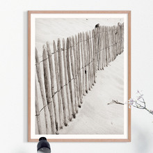 Divided Sands Framed Printed Wall Art