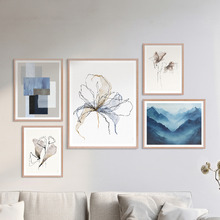 5 Piece Linear Essence Wall Art Set