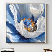 Blue Majesty Canvas Wall Art