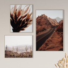 3 Piece Arid Majesty Canvas Wall Art Set