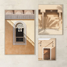 3 Piece Golden Facades Canvas Wall Art Set