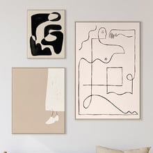 3 Piece Linear Whimsy Canvas Wall Art Set