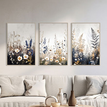 Wild Meadows Canvas Wall Art Triptych