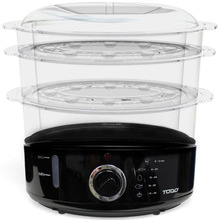 Black 9L Electric Food Steamer