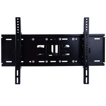 Black Double Arm Swivel TV Bracket