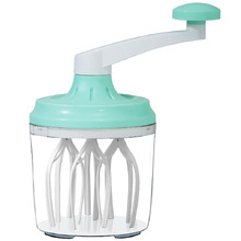 Green 1.2L Manual Egg Whisk