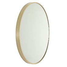 Modern 80cm Round Aluminium Wall Mirror