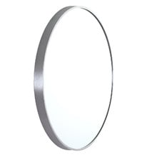 Modern 60cm Round Aluminium Wall Mirror
