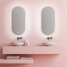 Gatsby 91cm Aluminium LED Mirror with Demister