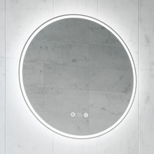 Harvie Round LED Demister Mirror
