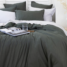 Olive Loom Bamboo & Cotton Quilt Cover Set