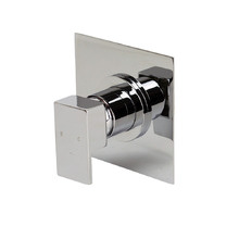Chrome Quadro Wall Mounted Bath & Shower Mixer