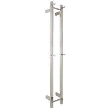 EZY FIT 1400mm Chrome Stainless Steel Heated Towel Rail