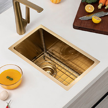 Adira 450mm Single Half Stainless Steel Kitchen Sink