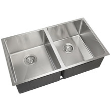 Elon 770mm Double Stainless Steel Kitchen Sink