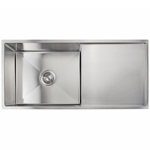 Elon Conventional 960mm Single Stainless Steel Kitchen Sink with Drainer