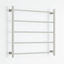 EZY FIT Round Tube  Dual Wired Heated Towel Rail