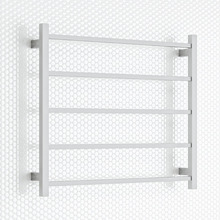 EZY FIT Square Tube Dual Wired Heated Towel Rail