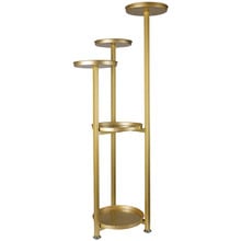 Triangular 5 Tier Steel Pot Plant Stand