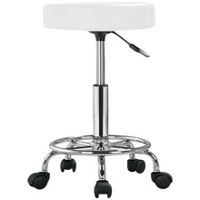 Devon Faux Leather Adjustable Salon Stool