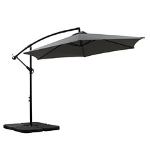 Lucien Outdoor Umbrella with Base
