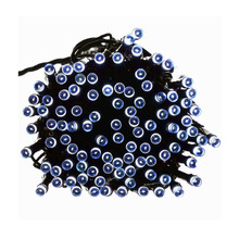400 Cool White Solar Fairy Lights with Thicker String