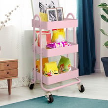 Shelton 3 Tier Metal Storage Trolley