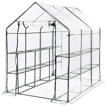 3 Tier Metal Walk-in Greenhouse