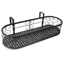 Oval Metal Flower Holder