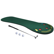 5 Piece Centra Golf Putting Mat with Club & Ball Set