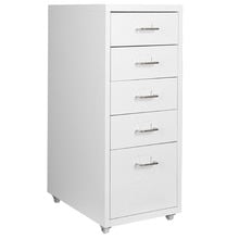 Aniela 5 Drawer Metal Filing Cabinet