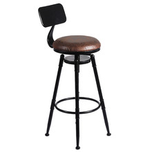 Bennett Industrial Adjustable Barstool