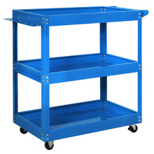 Campbell 3 Tier Steel Bar Cart