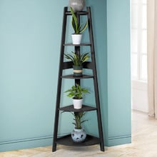 Larson 5 Tier Corner Ladder Shelf
