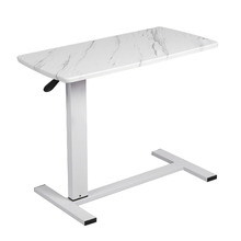 White Lynden Adjustable Desk Table
