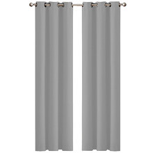 Poral Triple Layer Eyelet Blockout Curtains (Set of 2)