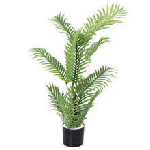 100cm Potted Faux Palm Tree