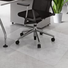 Clear Gripper Back Office Chair Mat
