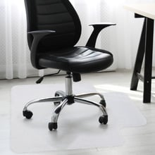 Clear Gripper Back Office Chair Mat