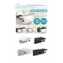 Double Toilet Paper Holder