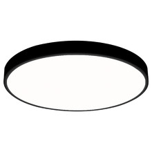 Black Wexler Round LED Ceiling Light