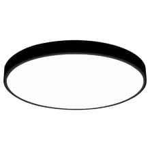 Wexler Black Round LED Oyster Light