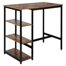 Straton 3 Shelf Bar Table