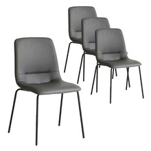 Mira PU Leather Dining Chairs (Set of 4)