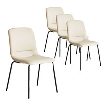 Mira PU Leather Dining Chairs (Set of 4)