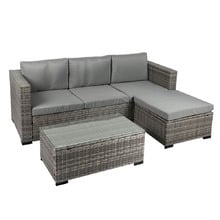4 Seater Magni PE Wicker Outdoor Sofa Set