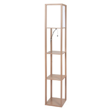 Yoko Pine Wood Floor Lamp