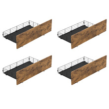 Moonie Steel Underbed Storage Drawers (Set of 4)
