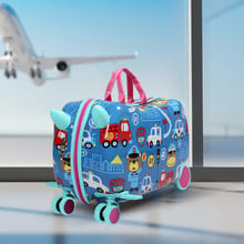 Kids' Car Ride-On Suitcase